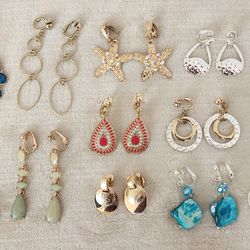 Clip Earrings: any 3 for $27