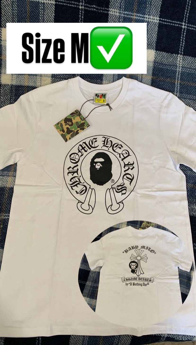 Chrome Heart Bape Shirt