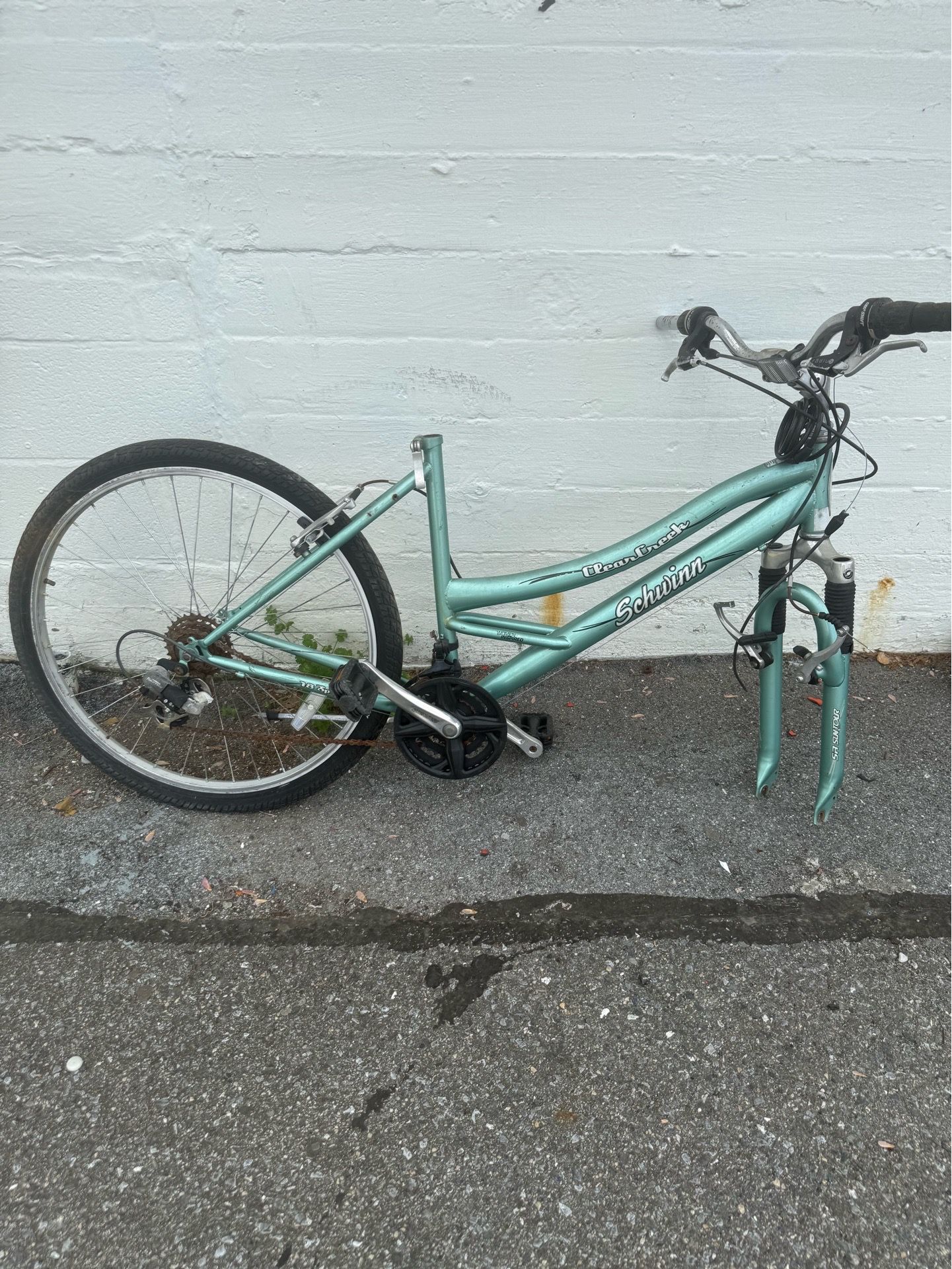 Schwinn Clear Creek 26” Bike Project w/ Extra Wheel – $89