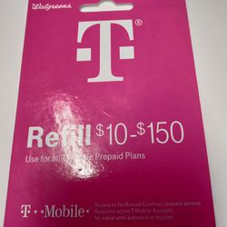 Prepaid Phone Cards T-Mobile Boost Mobile 