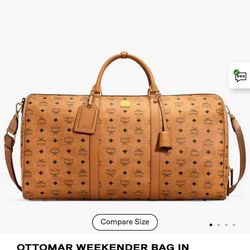 MCM Ottomar Weekender Bag