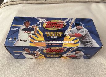 2000 Topps baseball card Factory set
