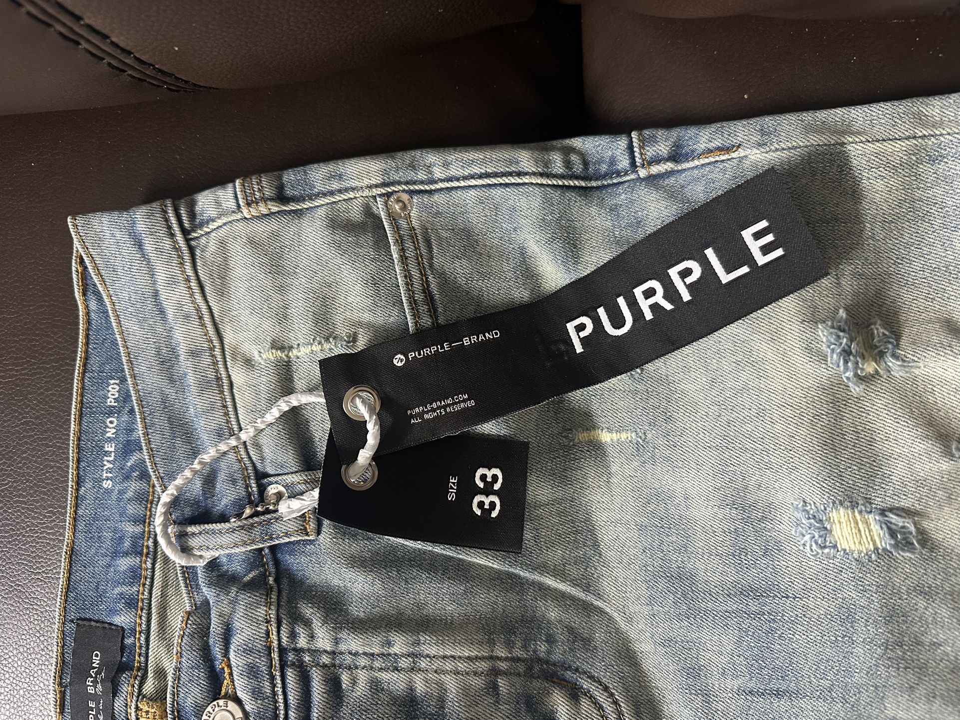 Brand New PURPLE JEANS size 33