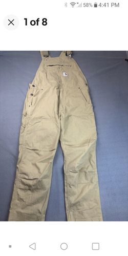 Carhartt Overalls Flex Canvas Bib Rugged