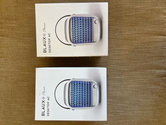 2 BLAUX Classic Desktop AC Portable Mini Air Coolers