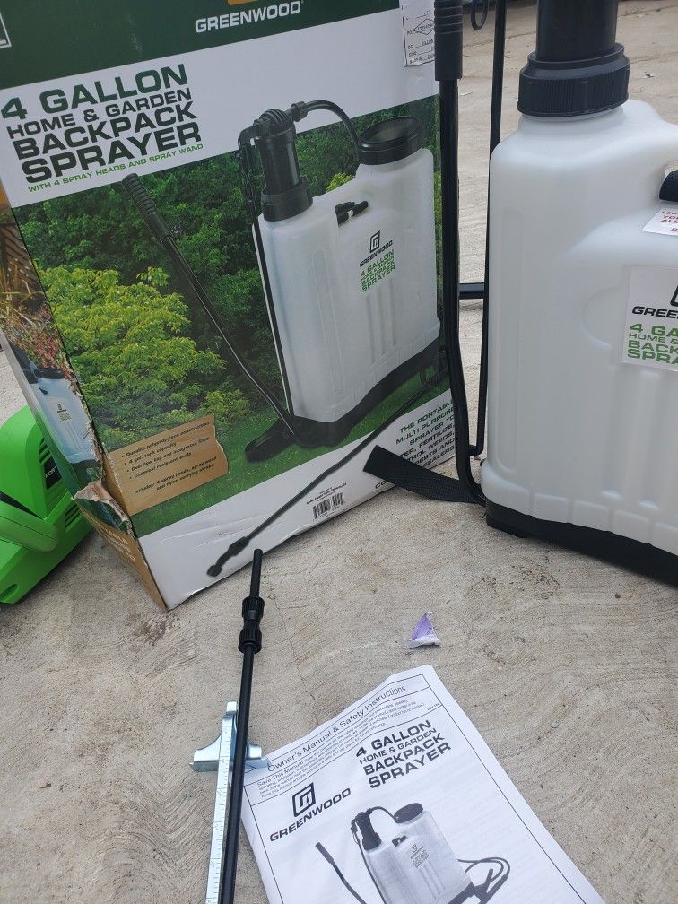 Greenwood 4 Gallon Backpack Sprayer
