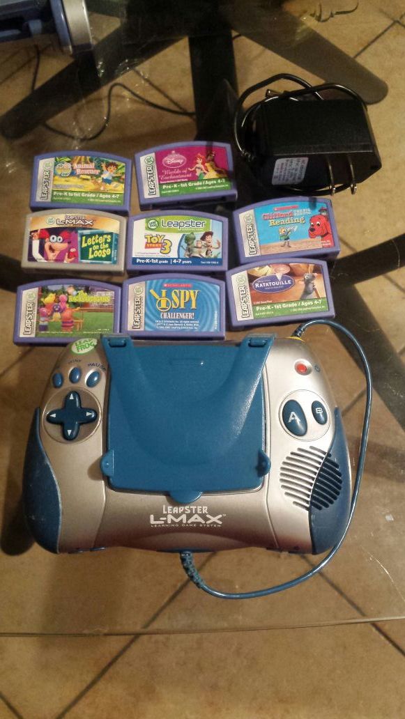 Leapster L-Max Learning Game System