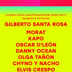 Iheart Radio Latino party Oct 23rd