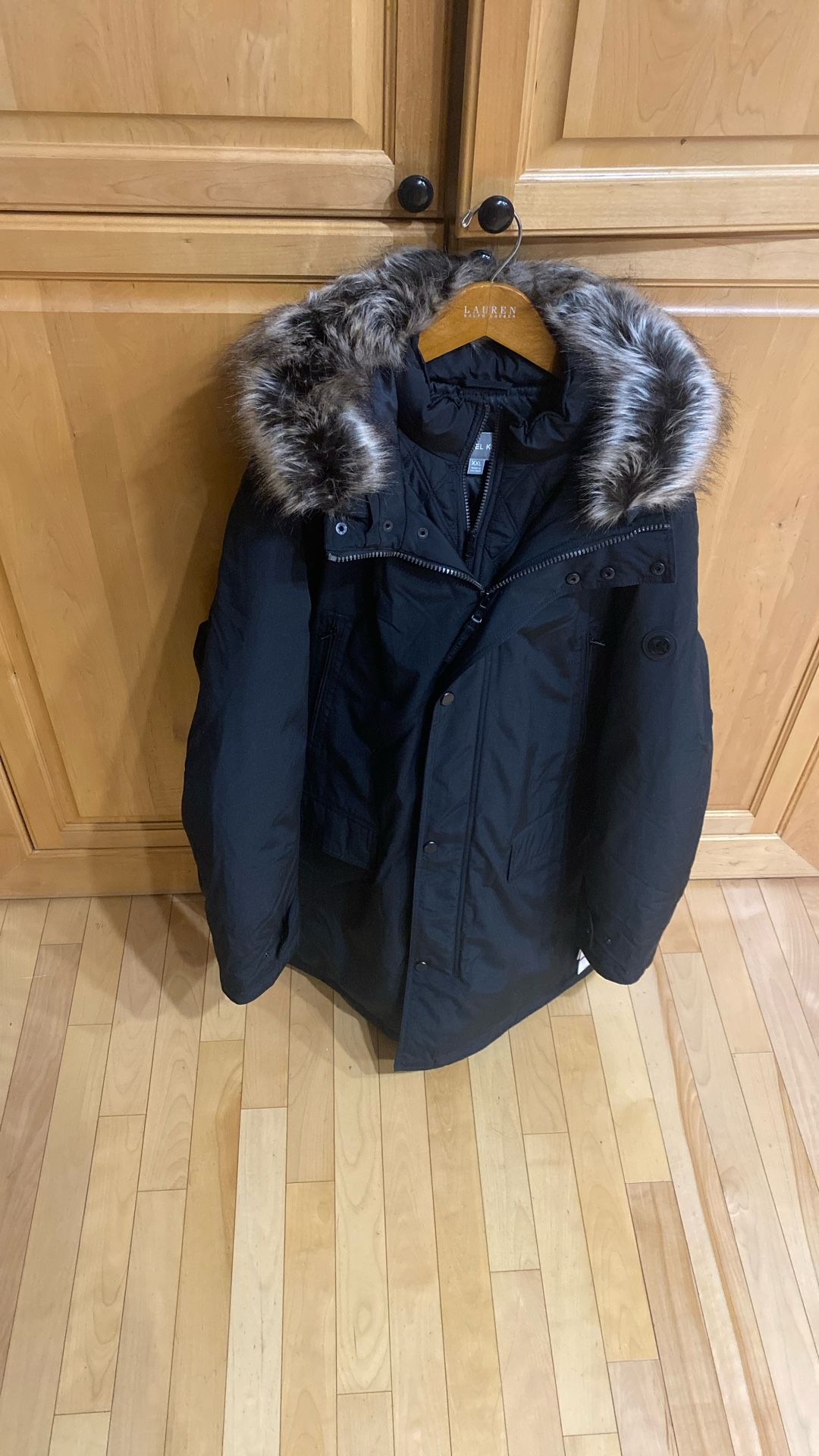 Michael Kors Faux Fur Jacket 