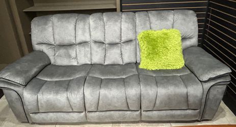 Barcelona two piece sofa and loveseat reclining set $1099