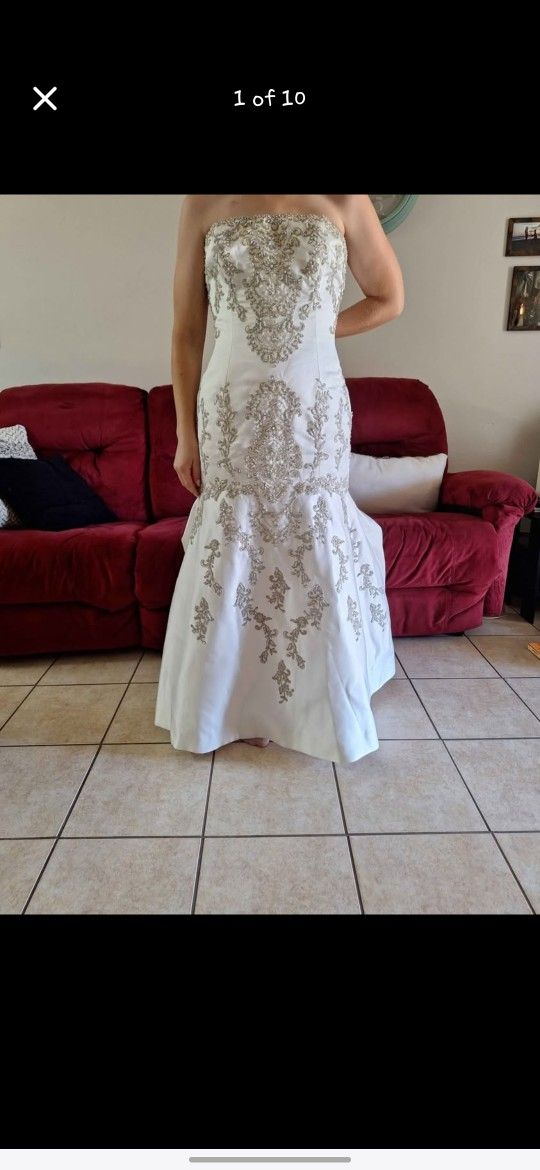 Ivory Wtoo Wedding Dress Size 12