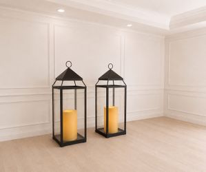 2 XL Pottery Barn Lanterns $900+