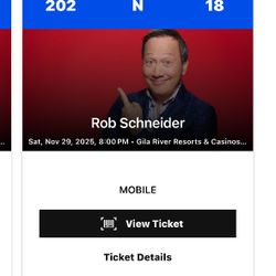 Rob Schneider Tickets 
