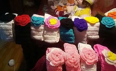 Girl headbands, Diademas, gorritos