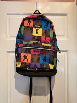 Fortnite multicoloured backpack #gaming #kids