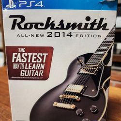 Ps4 Rocksmith 2014 Edition w/ Ubisoft Real tone Cable