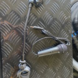 Microphone With Aux Plug