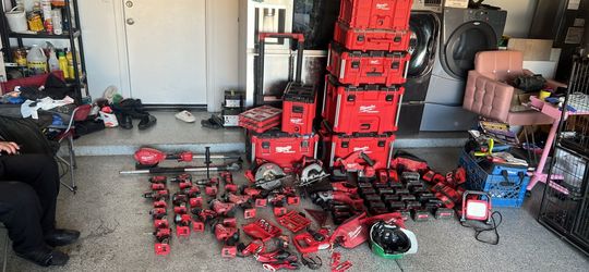 Milwaukee massive tool bundle