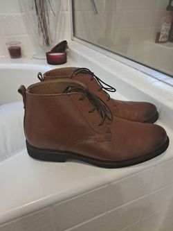 Mens leather boots