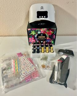 MEFA 12 Colors Gel Polish Kit with UV/LED Lamp