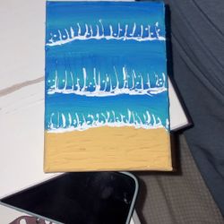 Beach 3d Art Painting