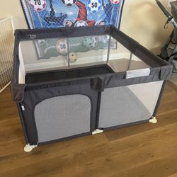 Dripex Baby Playpen, 52"x52" Playpen For Babies And Toddlers 