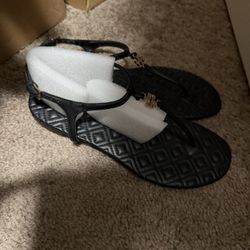 Black Tory Burch Sandals