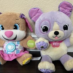 Fisher Price Laugh And Learn And leapfrog Violet Excellent Condition $12 Each