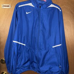 Blue Nike Windbreaker