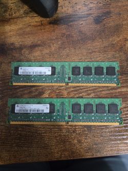 1GB DDR2 Desktop RAM Kit (2x 512MB) PC2-4200U