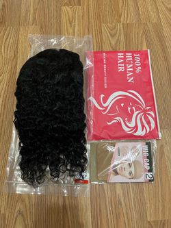 100% Human Hair Wig – 14” Deep Wave 13x4 HD Lace Front
