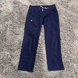 Medium FIGS Navy Blue Kade scrub pants