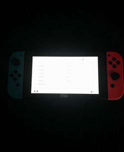 Nintendo Switch with dock