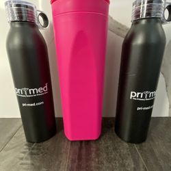 Xcaret And Primed New Water Bottles $5