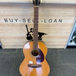 Yamaha FG-75 FOLK ACOUSTIC GUITAR HAS SCRATCHES