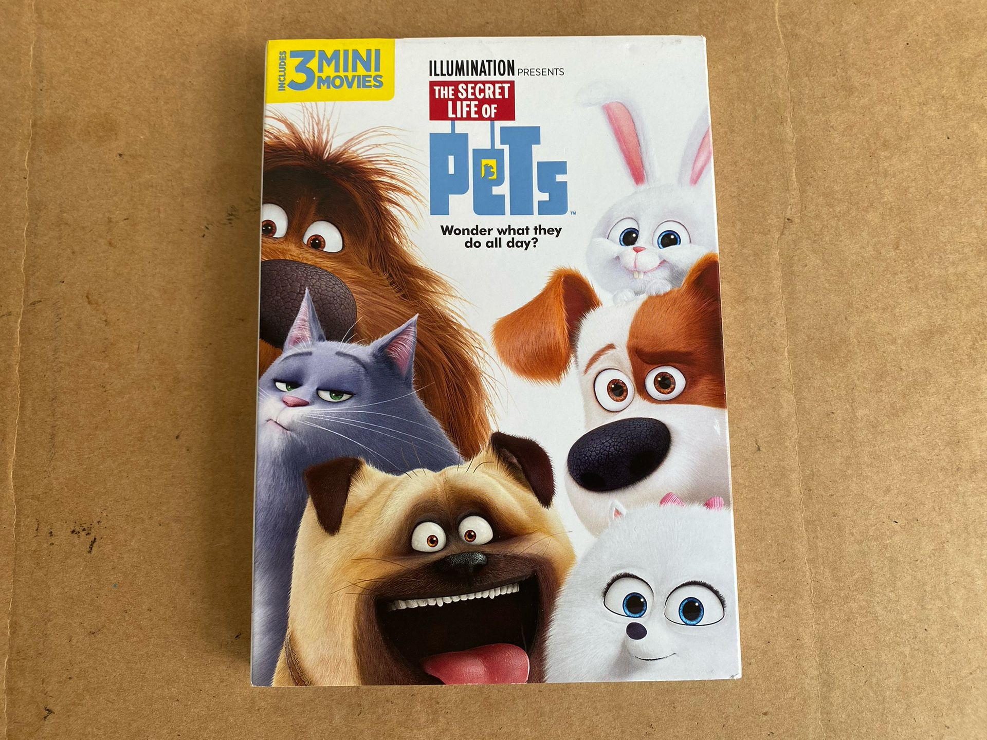 The Secret Life Of Pets DVD (NEW)