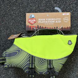 Small Dog Life Jacket. High Visibility. 