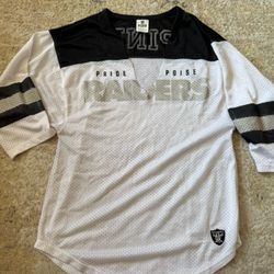 Victoria’s Secret Los Angeles Raiders Woman’s Jersey Size Small, Not Lynch, Adams, Jeanty, Jackson, Brady