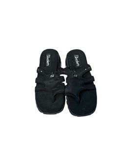 Skechers Black Slide Sandals – Size 10 – Lightweight Comfort Slides