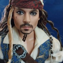 Captain Jack Sparrow 13" Barbie Edition Rare
