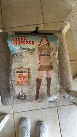 Indian princess Halloween adult costume