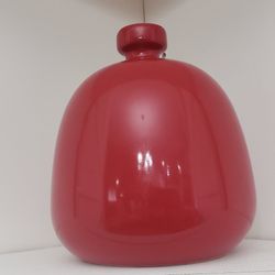 Red modern decor, Secret jar, candy jar, plant vase