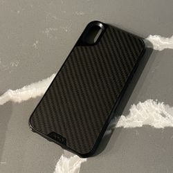 iPhone 10 X Pro Mous Case Carbon