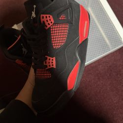 Jordan 4 Red Thunders 