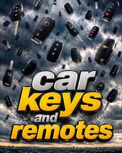 Car keys and remotes