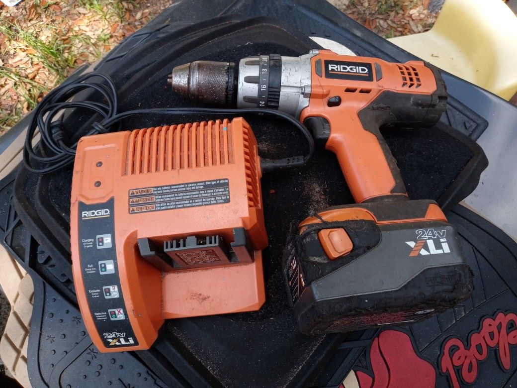 Ridgid 24 Volt Hammer Drill
