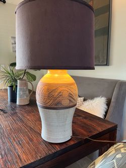 Extra large vintage lamp