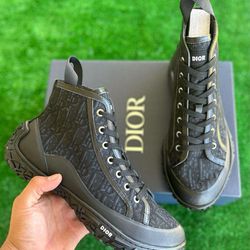 Dior Men Boots Black 295