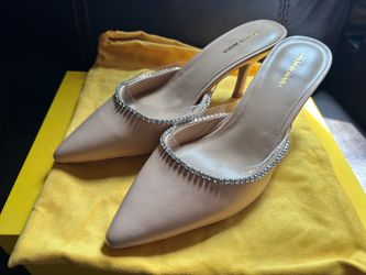 FLOR DE MARIA MULES HEELS - Size 6.5