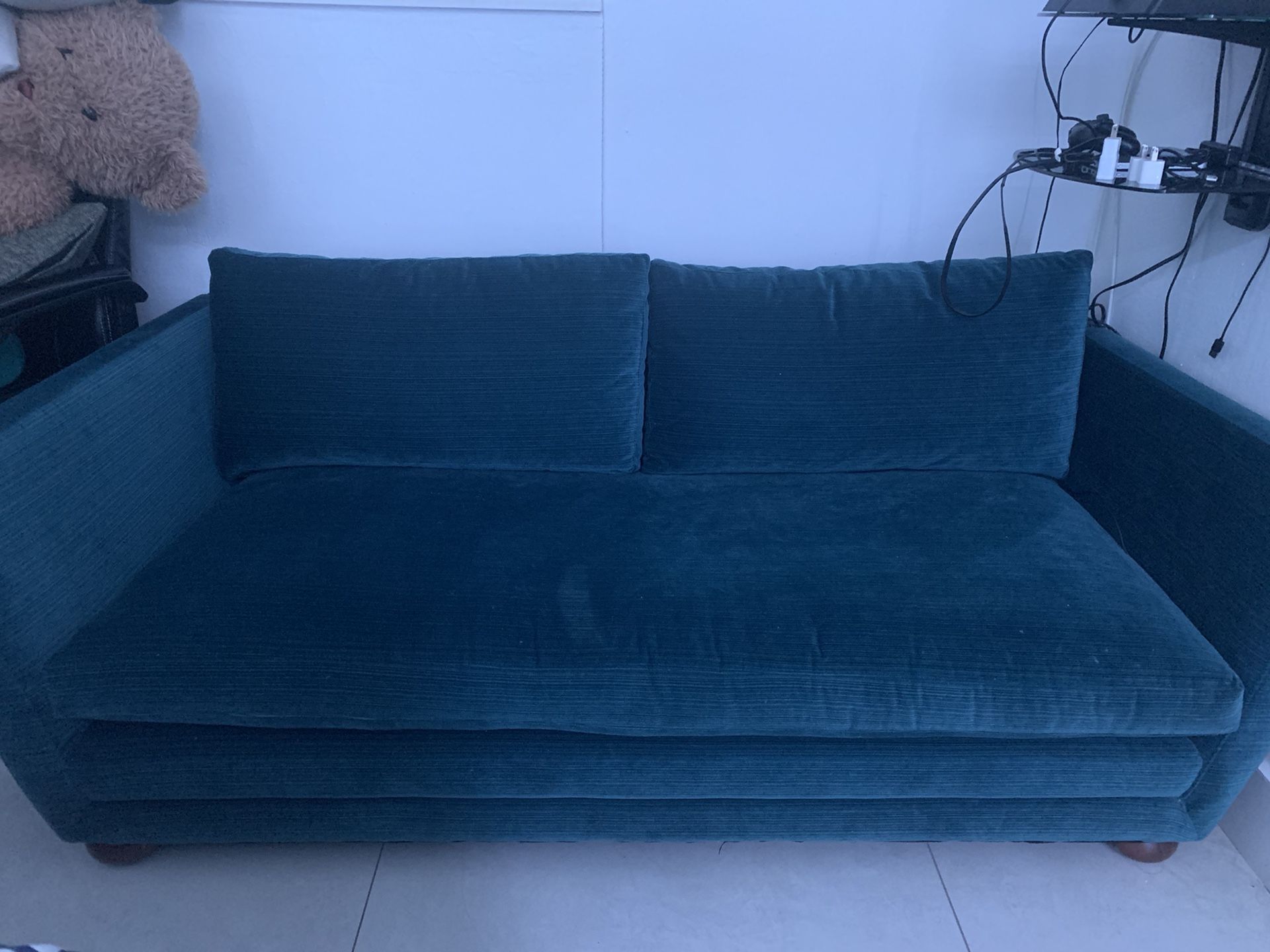 Jonathan Adler loveseat couch